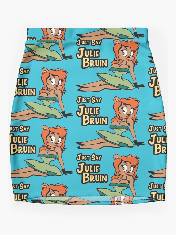 Just Say Julie Bruin Mini Skirt