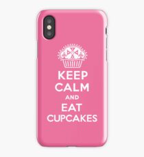 Keep Calm and Eat Cupcakes pink 3G 4G 4s iPhone case iPhone Case