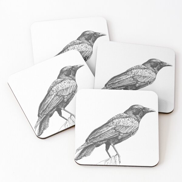 Item preview, American crow designed and sold by liquidspoof.