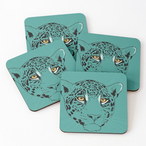 Item preview, Jaguar Face  designed and sold by Mayakiwi.