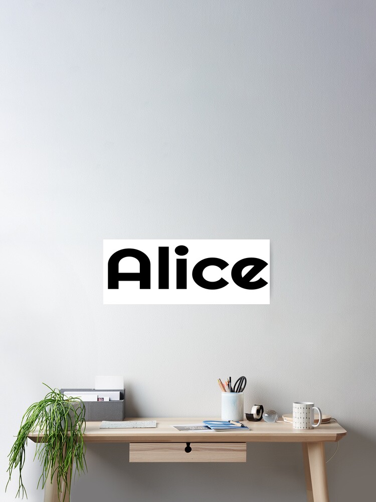 Thumbnail 2 of 3, Poster, Alice designed and sold by ProjectX23.