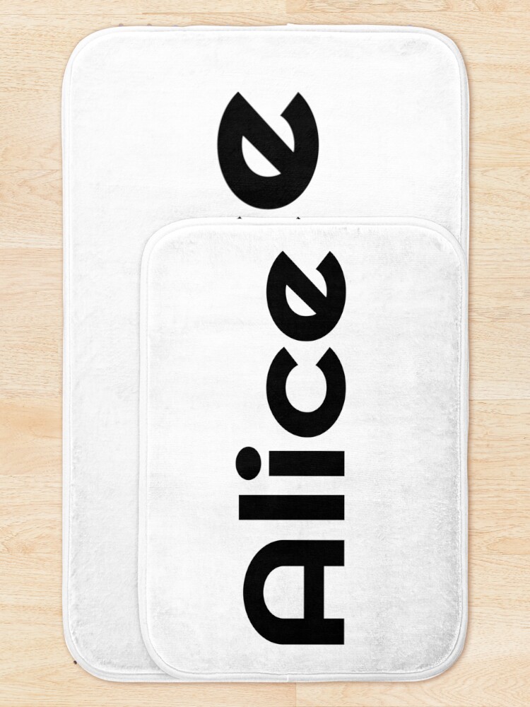 Thumbnail 5 of 6, Bath Mat, Alice designed and sold by ProjectX23.