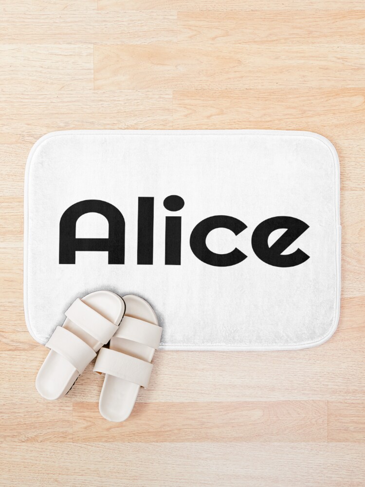 Thumbnail 1 of 6, Bath Mat, Alice designed and sold by ProjectX23.