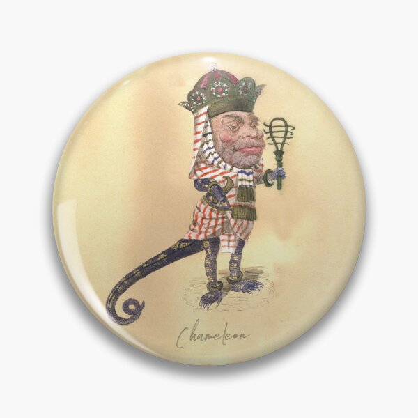Item preview, Chameleon: Pompous lizard by Charles Briton 1873 designed and sold by ebrawne.