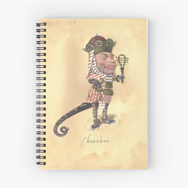 Item preview, Chameleon: Pompous lizard by Charles Briton 1873 designed and sold by ebrawne.
