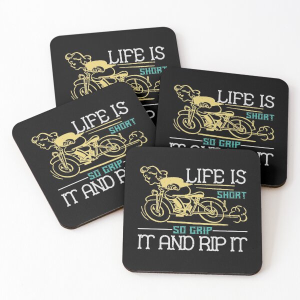 Item preview, life is short so grip it and rip it designed and sold by Khalmer ⭐⭐⭐⭐⭐.