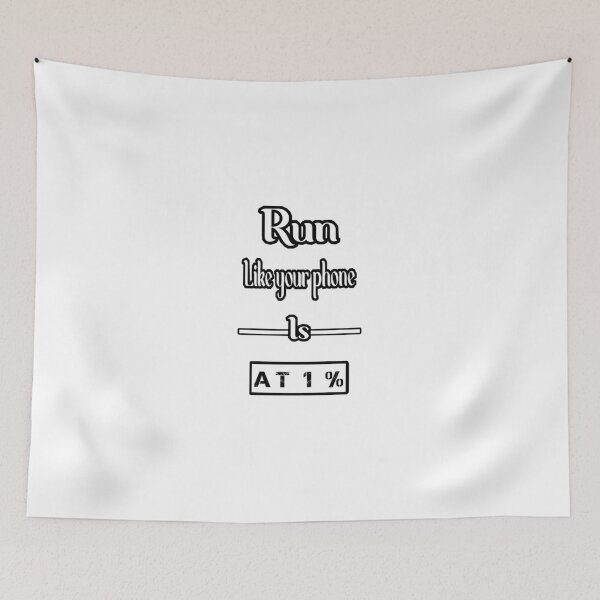 Item preview, Run like your phone is at 1,running motivation,work out motivation designed and sold by adnane4off.