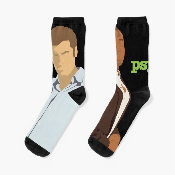 Psych TV- Shawn And Gus Socks