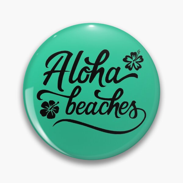 Item preview, Aloha Beaches Summer Vacation Quotes designed and sold by MysticMagpie.