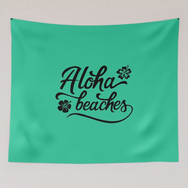 Item preview, Aloha Beaches Summer Vacation Quotes designed and sold by MysticMagpie.