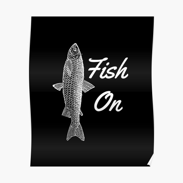 Download Fishing Ruler Posters Redbubble