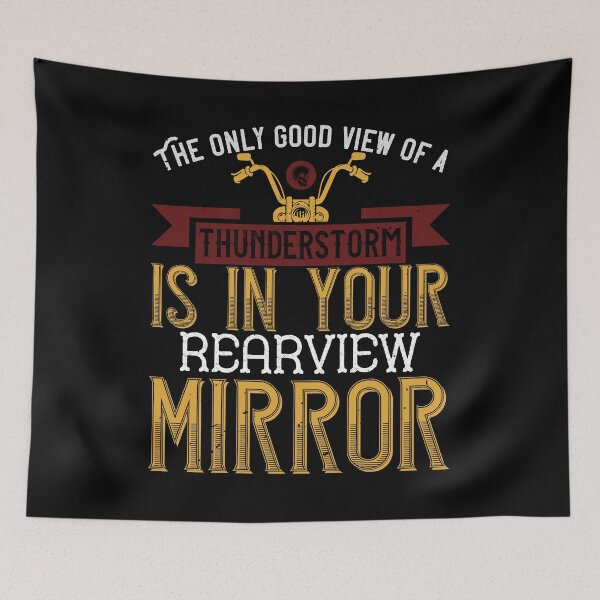 Item preview, The only good view of a thunderstorm is in your rearview mirror designed and sold by Khalmer ⭐⭐⭐⭐⭐.