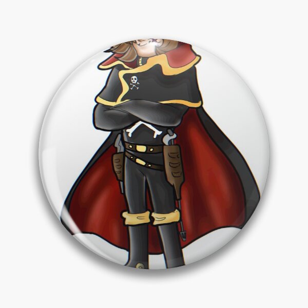 Item preview, Captain Harlock / Albator  designed and sold by spacedoutstudio.