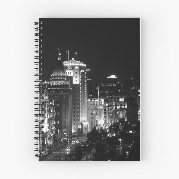 Item preview, The Bund at Night - BW designed and sold by David Thompson.