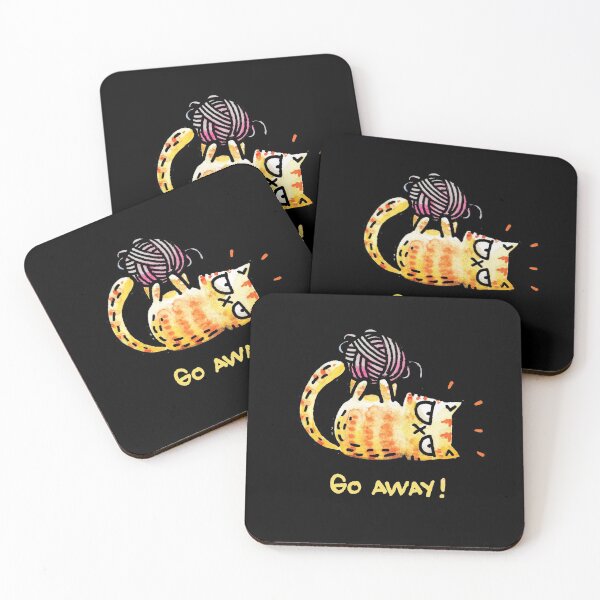 Item preview, Go Away rigth Meow designed and sold by walmazan.