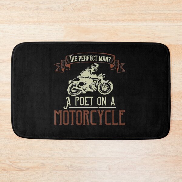 Item preview, The perfect man A poet on a motorcycle designed and sold by Khalmer ⭐⭐⭐⭐⭐.
