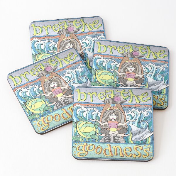 Item preview, Breathe In Goodness Just Be designed and sold by veesfinedesign.