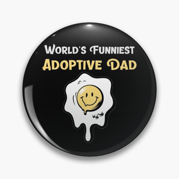 Item preview, World's Funniest Adoptive Dad. Father's Day. Birthday. Gift designed and sold by shirtdan.