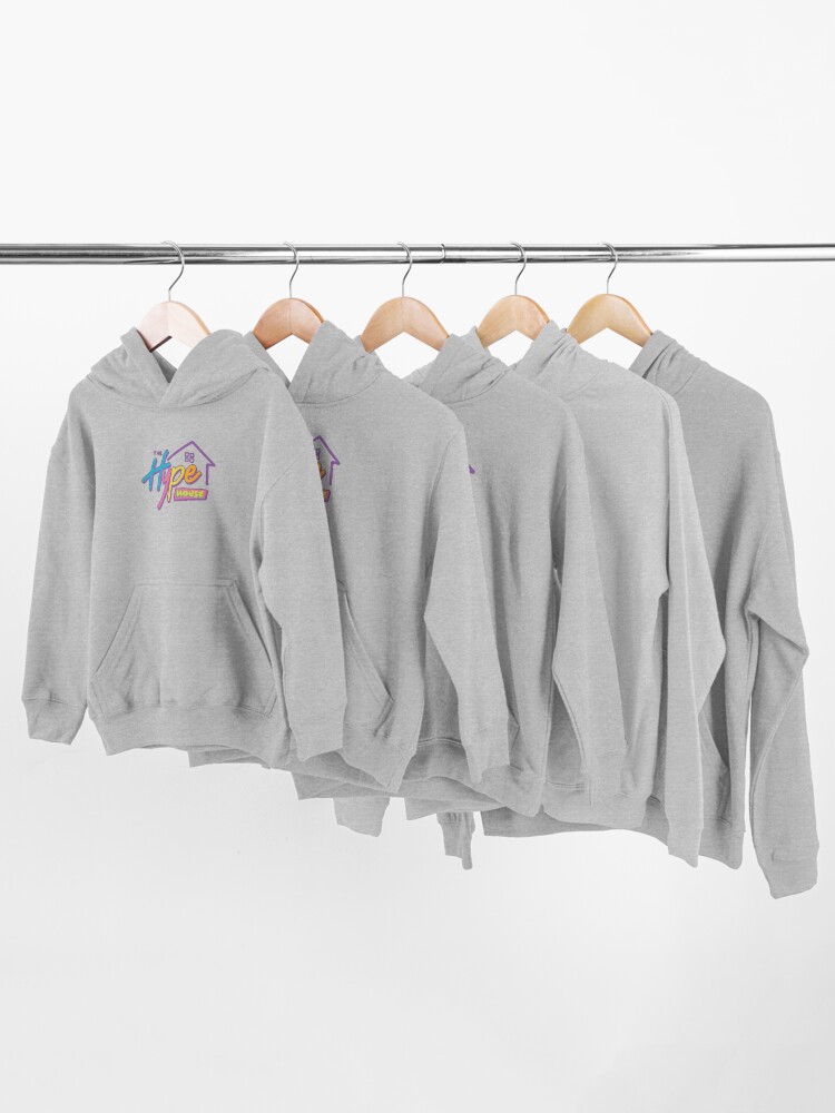 Alternate view of The Hype House Logo Kids Pullover Hoodie