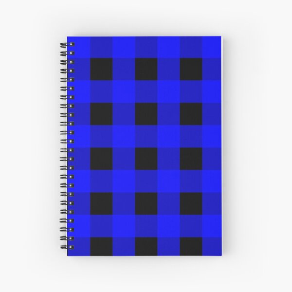 Item preview, Royal Blue and Black Buffalo Plaid designed and sold by Darcy777.