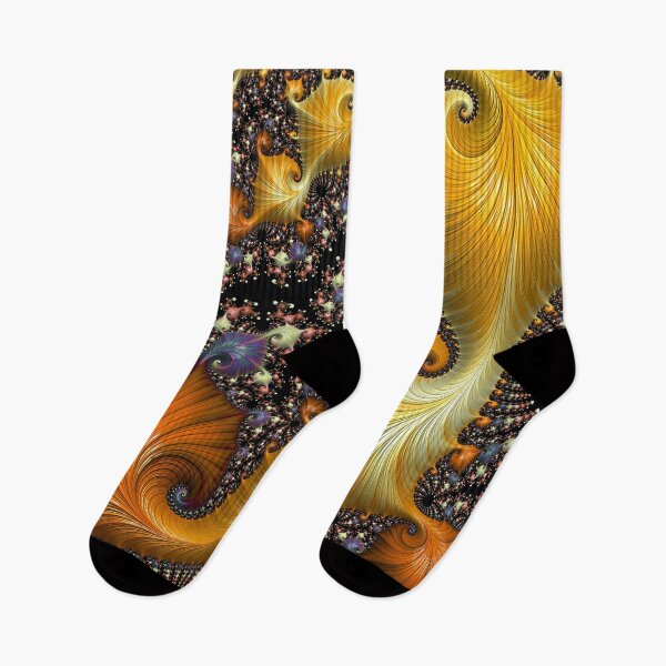 Item preview, Golden Fractal Fun designed and sold by Elisabeth Lucas.