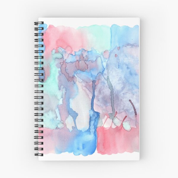 Item preview, Hand-Painted Abstract Watercolor Green Red Blue Painting designed and sold by Beverly Claire Kaiya.