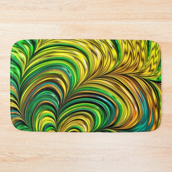 Item preview, Green Fractal Tornadoes designed and sold by Elisabeth Lucas.