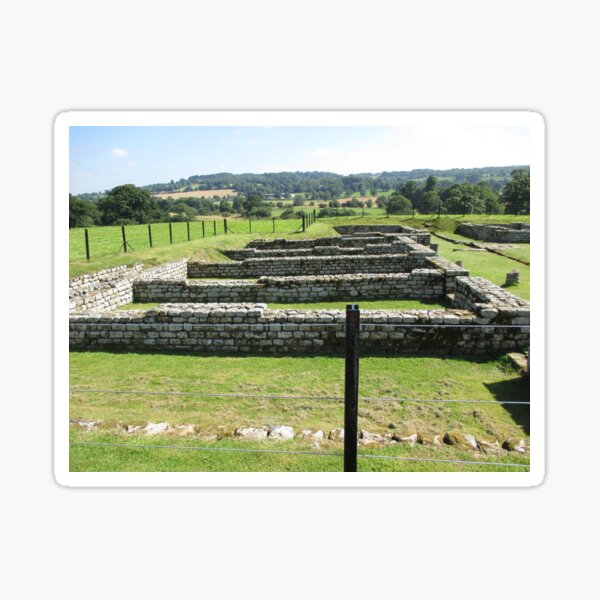 Merch #81 -- Rocks And Bricks - Shot 4 (Hadrian's Wall) Sticker