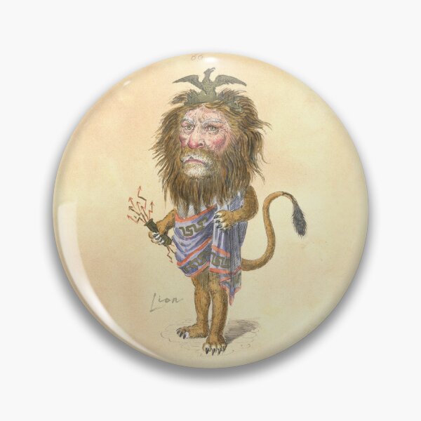 Item preview, Lion: Ancient Roman Senator holding lightening rods by Charles Briton designed and sold by ebrawne.