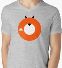 A Most Minimalist Fox Men's V-Neck T-Shirt