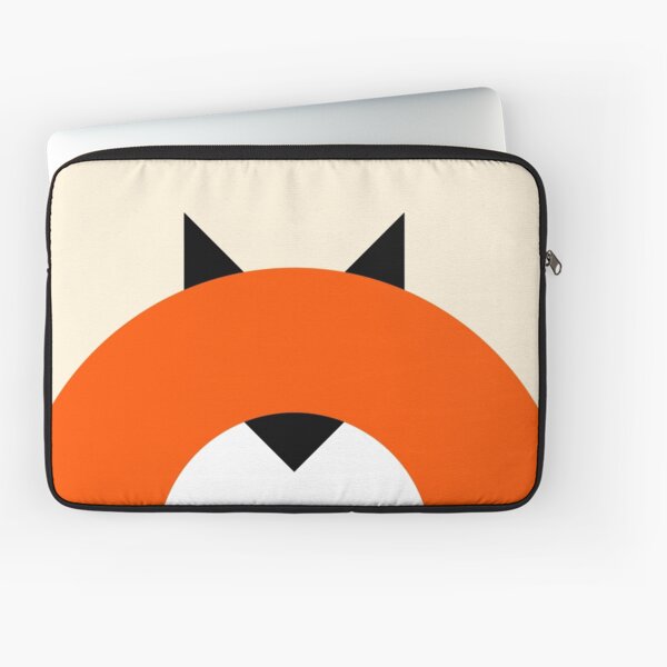 A Most Minimalist Fox Laptop Sleeve