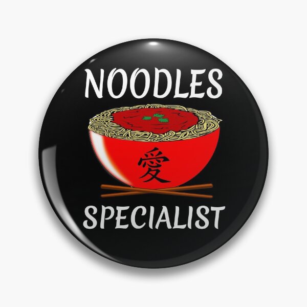 Item preview, Noodles Specialist Red Bowl, Funny Chopsticks Design Ramen Kawaii Gift designed and sold by PrintOfi.
