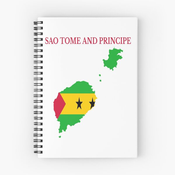Item preview,  Sao Tome And Principe flag map designed and sold by marosharaf.