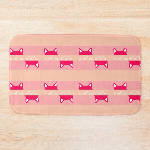 Item preview, Chatte the cat | Stripes Pattern designed and sold by cluelesspaula.