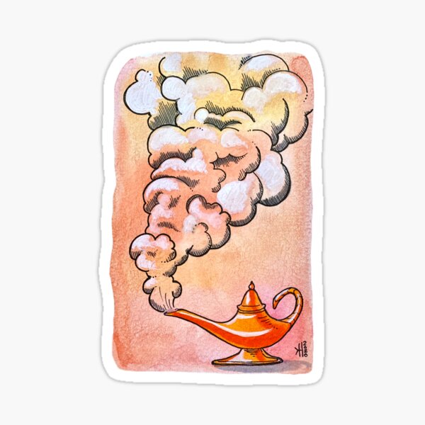 Magic Lamp Sticker