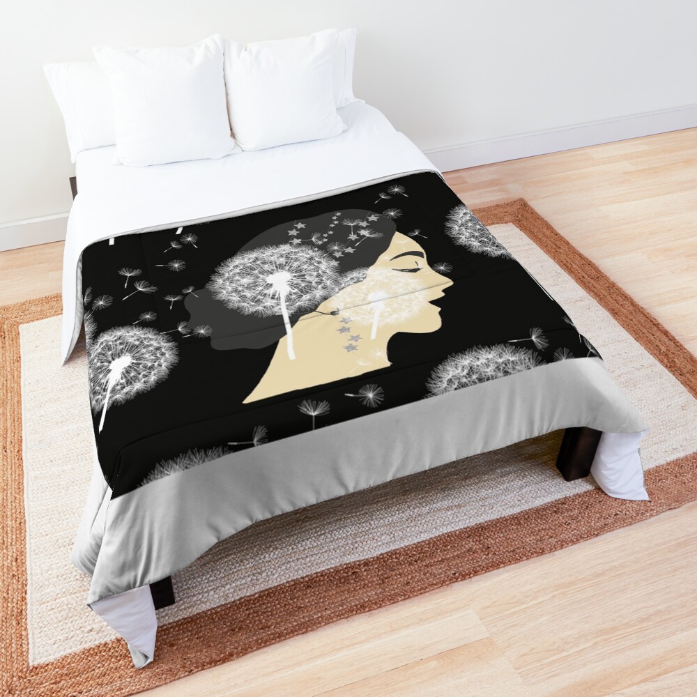 The Dandelion Queen Comforter