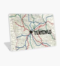 The Walking Dead - Terminus Map Laptop Skin