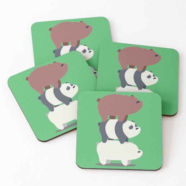 Item preview, Cute We Bare Bears minimalist designed and sold by MythoCulture.