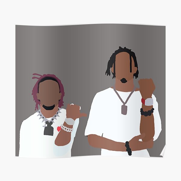 Lil Uzi Vert Collage Posters | Redbubble