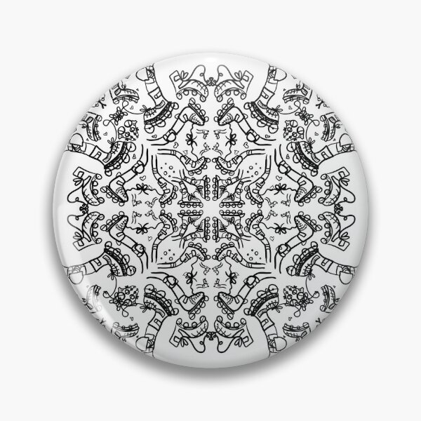 Item preview, Rollerblading Mosaic Mandala designed and sold by Hotanist.