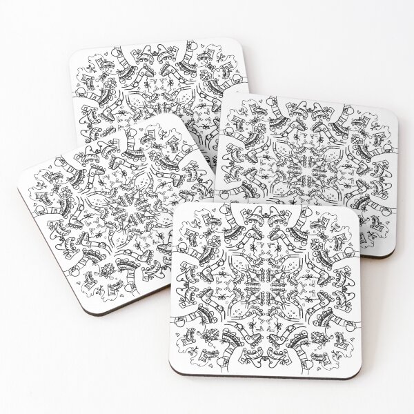 Item preview, Rollerblading Mosaic Mandala designed and sold by Hotanist.
