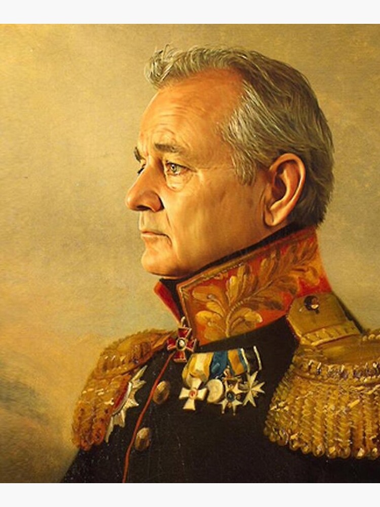 General Bill Murray classic painting by MindChirp