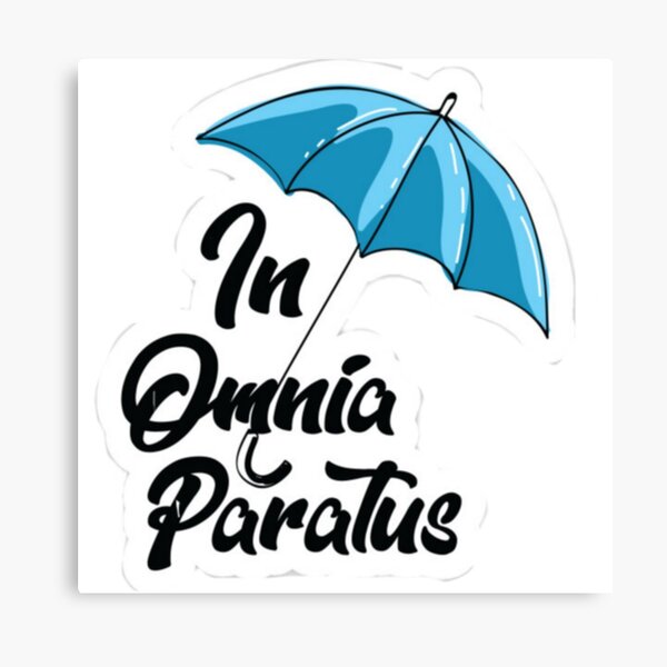 In Omnia Paratus Canvas Prints Redbubble