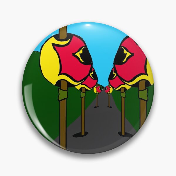 Item preview, Eye On A Stick Sticker  designed and sold by ChezM1989.