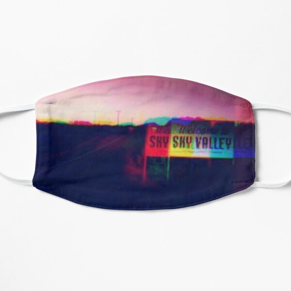 Kyuss Welcome to Sky Valley- Trippy Glitched Design Mask