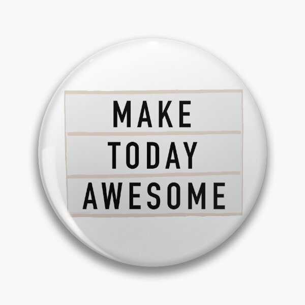 Artikelvorschau, "Make Today Awesome" - Light Board Box Zitat entworfen und verkauft von alainakozyart.