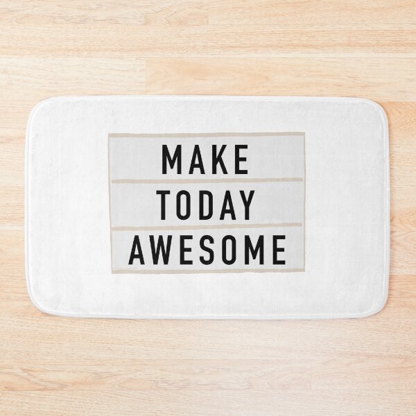 Item preview, “Make Today Awesome” - Light Board Box Quote designed and sold by alainakozyart.