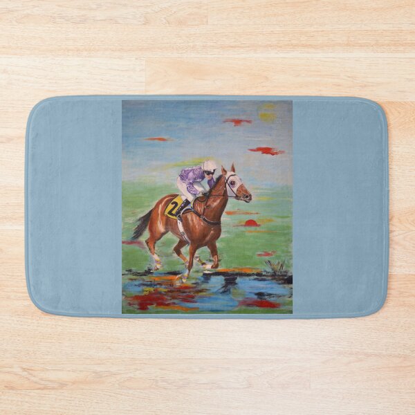 Item preview, Original Wind Rider 2 Horse Racing Fauvist Painting designed and sold by Sergio Paul Ianniello.