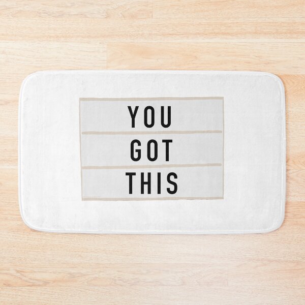 Item preview, “You Got This” - Light Board Box Quote designed and sold by alainakozyart.