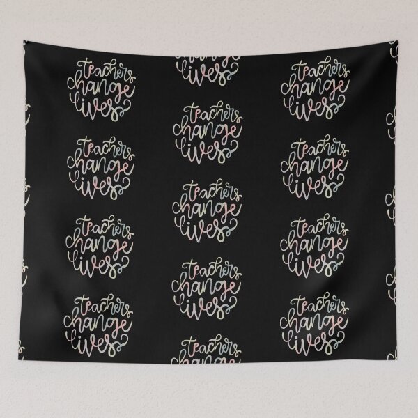 Item preview, Teachers change lives designed and sold by mackenziebriann.